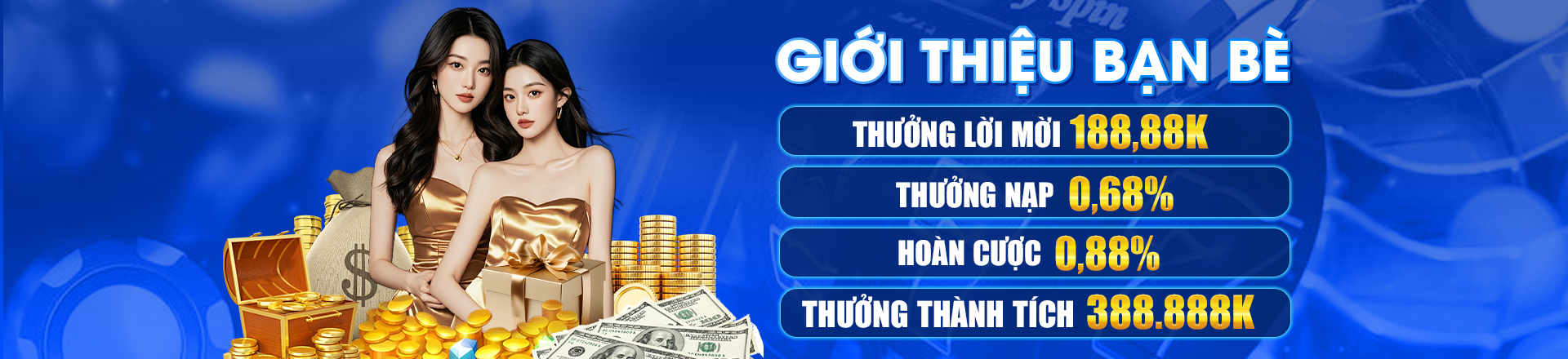 Hình ảnh quảng cáo của ngatvip hiển thị nền tảng và các lợi ích
