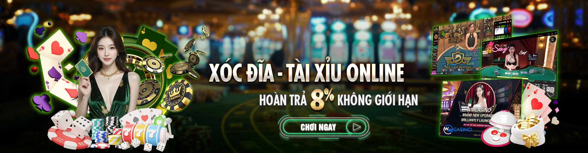 Hình ảnh quảng cáo của ngatvip hiển thị nền tảng và các lợi ích